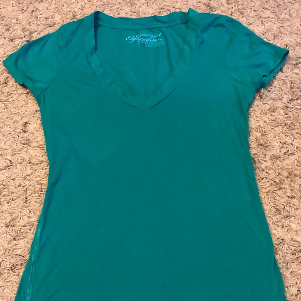 Women AE V neck T Shirt